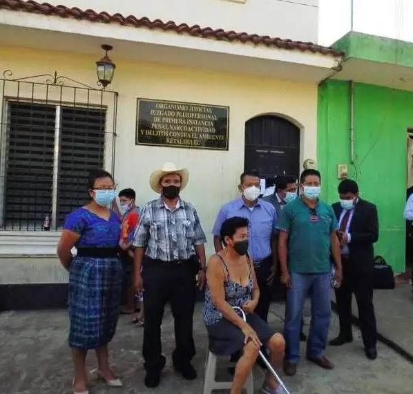  Los comunitarios podrían ser ligados a proceso el 22 de octubre. Foto Asociación Ceiba 
